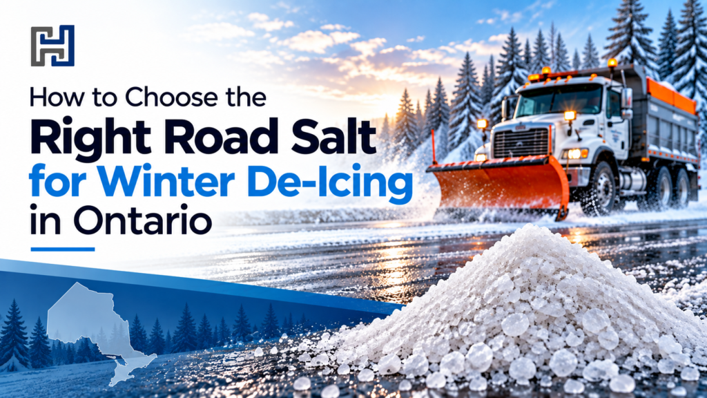 How to Choose the Right Road Salt for Winter De-Icing in Ontario
